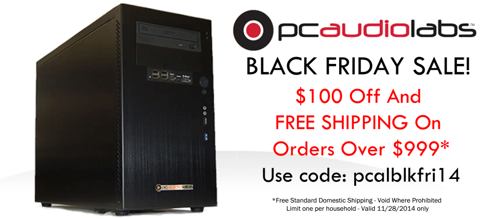 Audio PC Black Friday Sale 2