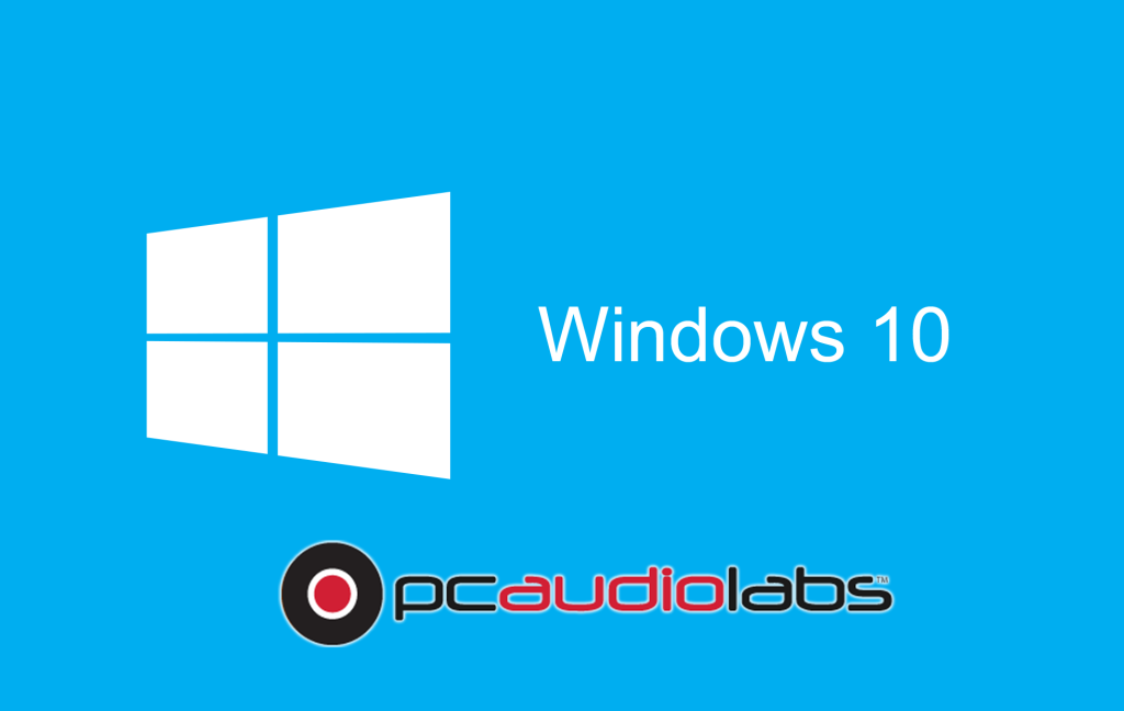 PCAudioLabs supports windows 10