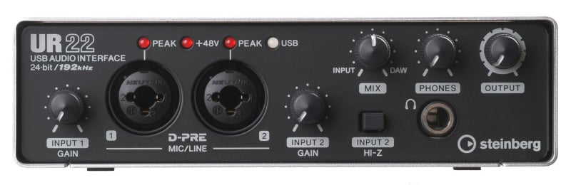 Steinberg UR22 USB Audio Interface Overview
