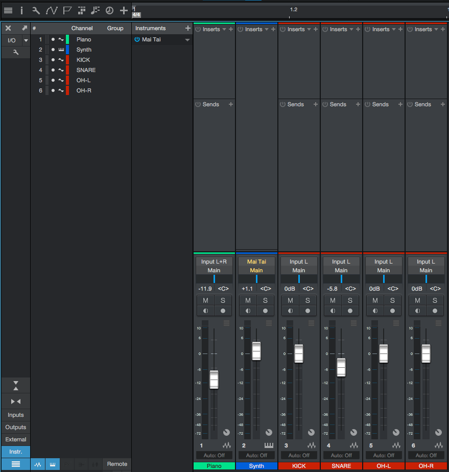 How to use Groups in Studio One - PCAudioLabs