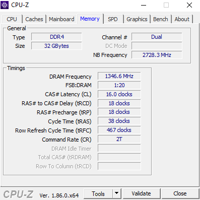 PCAudioLabs Rok Box MC X Optane Edition CPU Z - RAM