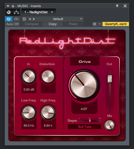 How to use RedLightDist in Studio One 4 - PCAudioLabs