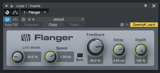 How to use Flanger in Studio One