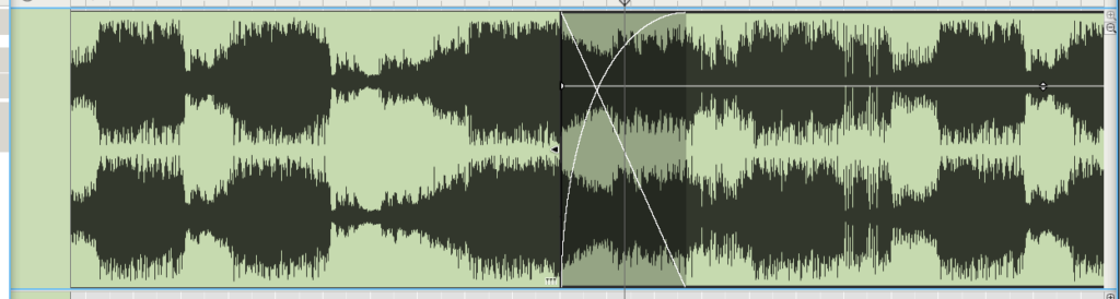 Reason 11 New Features - Part 3: Curved Automation and Audio Clips Crossfades 1