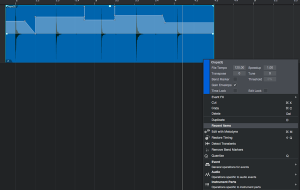 New features in Studio One 5 Arrangement and Editing