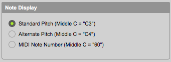 Pro Tools Preferences Window: MIDI Tab Pro Tools Preferences Window: MIDI Tab