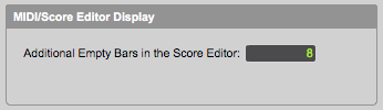 Pro Tools Preferences Window: MIDI Tab Pro Tools Preferences Window: MIDI Tab