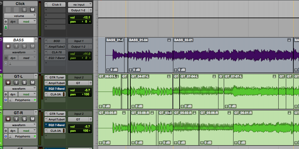 How to Disable/Enable Tracks in Pro Tools 4