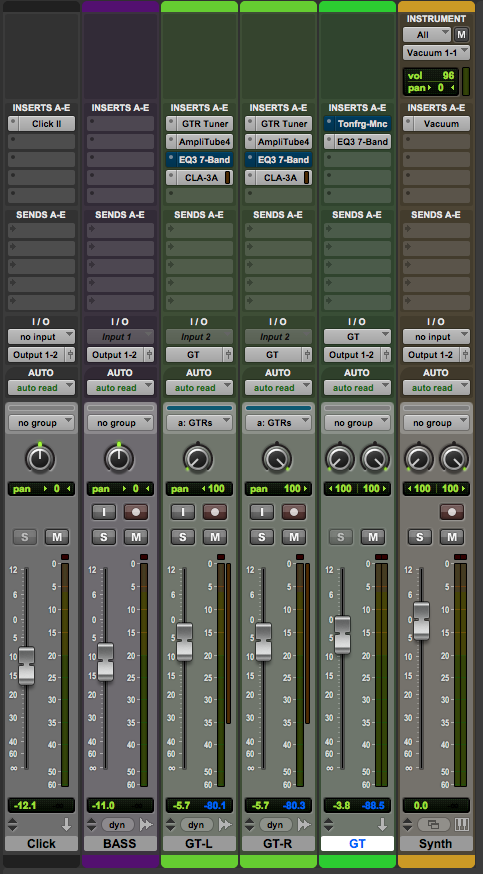 How to bypass and make inserts inactive in Pro Tools 2