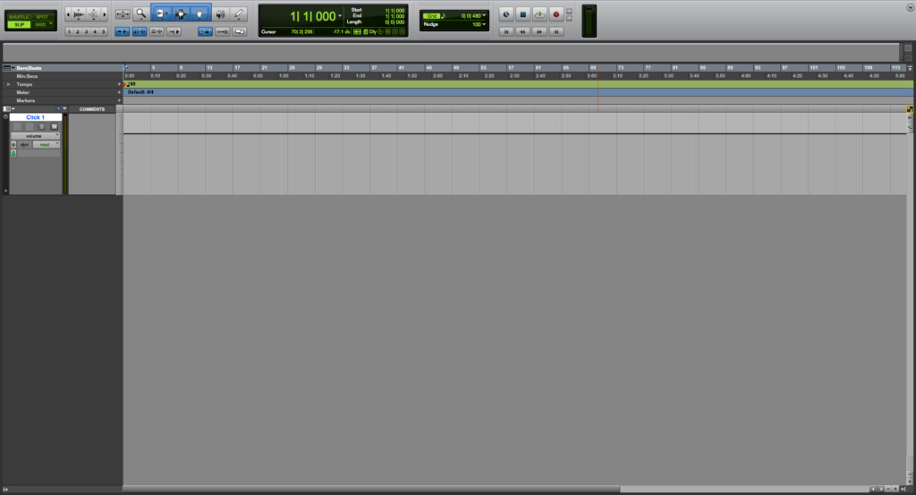Additional Click Track configurations in Pro Tools
