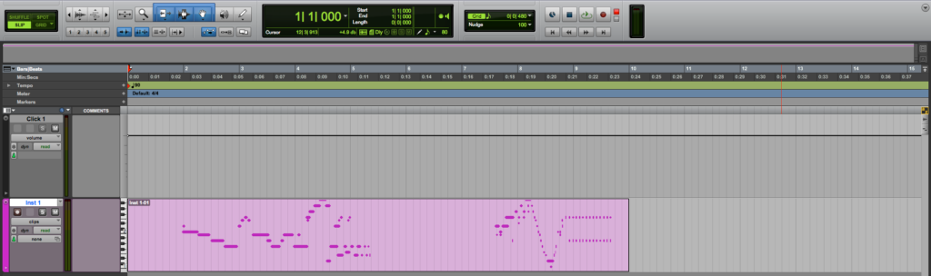 MIDI opnemen in Pro Tools 6