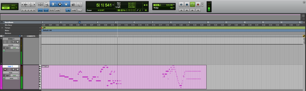 Como Gravar MIDI no Pro Tools 8