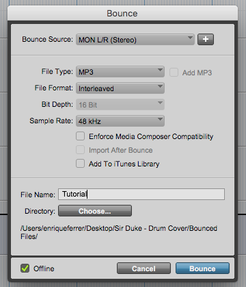 How To Bounce A Mix In Pro Tools - OBEDIA, Music Recording Software  Training And Support For Home Studio