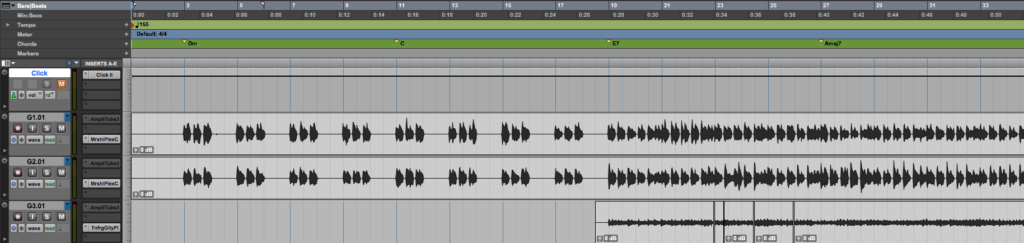 Chord Ruler in Pro Tools