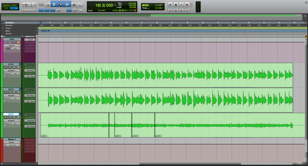 Pan Automation in Pro Tools