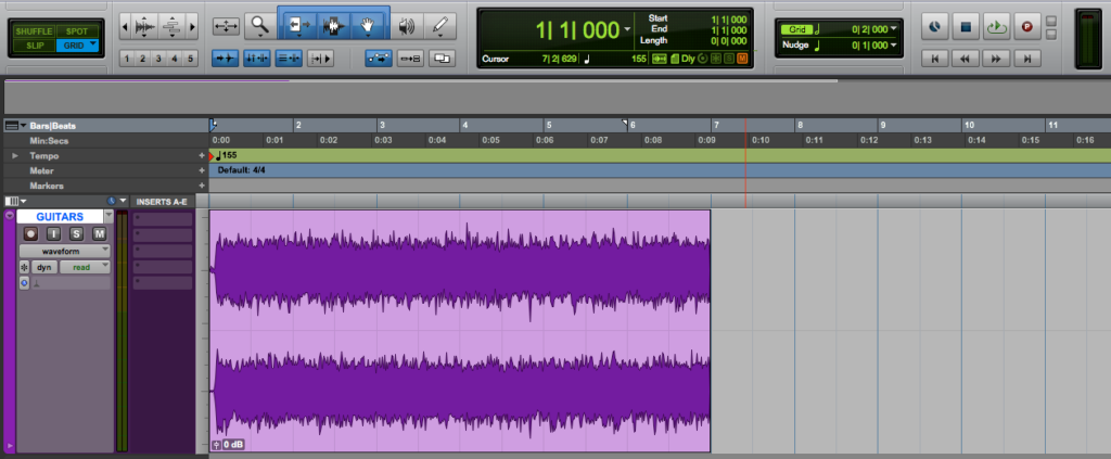 Horizontal Zoom in Pro Tools