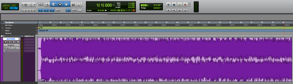 Vertical Zoom in Pro Tools