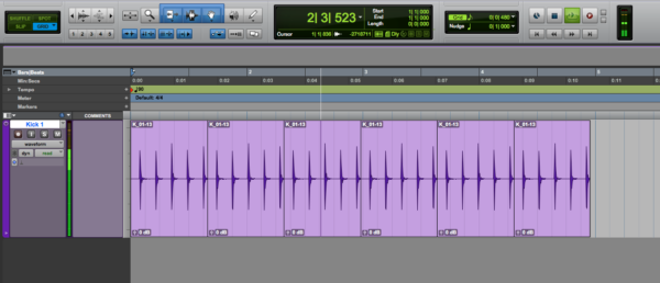 Insertion Follows Playback in Pro Tools - Pro Tools help