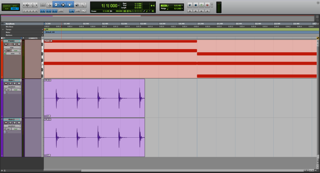 Link Track and Edit Selection in Pro Tools