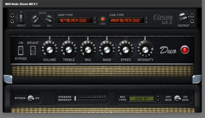 Clean Guitar Sound with Pro Tools Eleven MKII Plugin 2