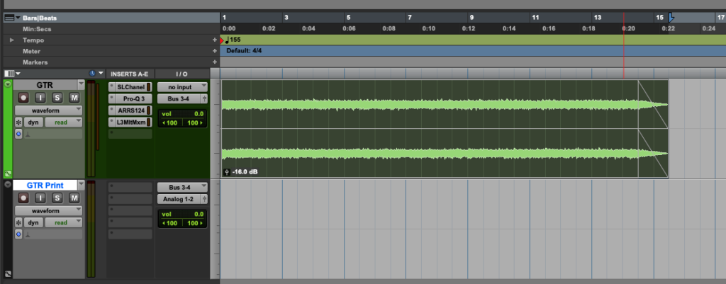 Track Print for Sharing Purposes in Pro Tools