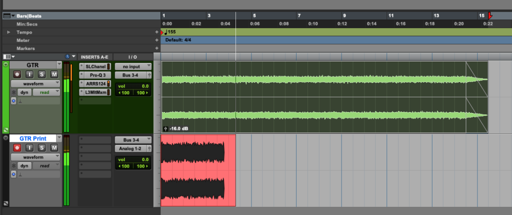 Track Print for Sharing Purposes in Pro Tools