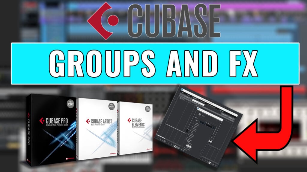 Groups and FX Setup in Cubase