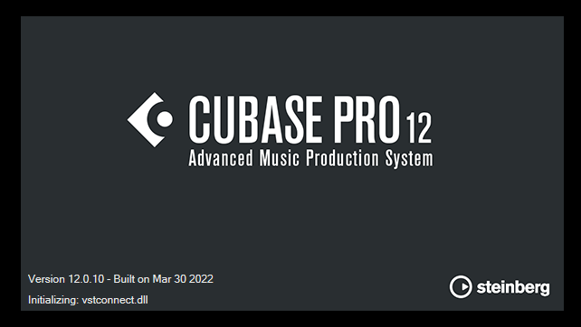 Opening an Existing Project in Cubase