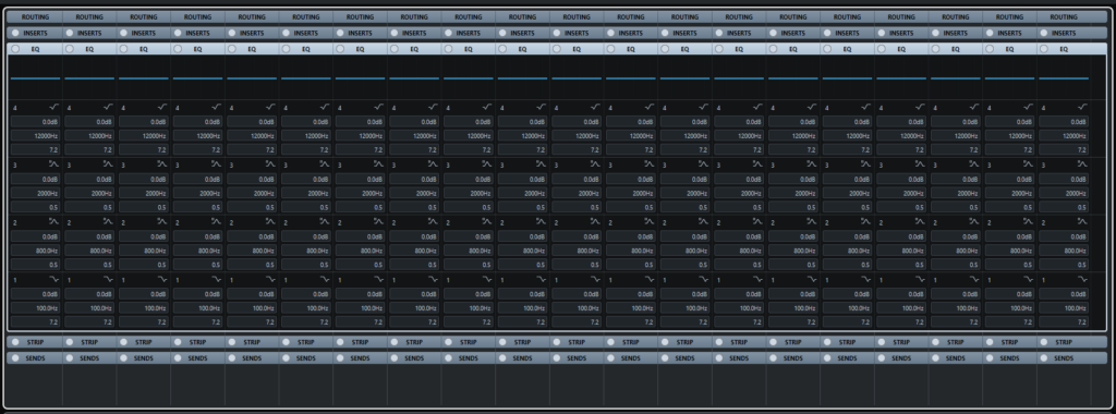 MixConsole in Cubase