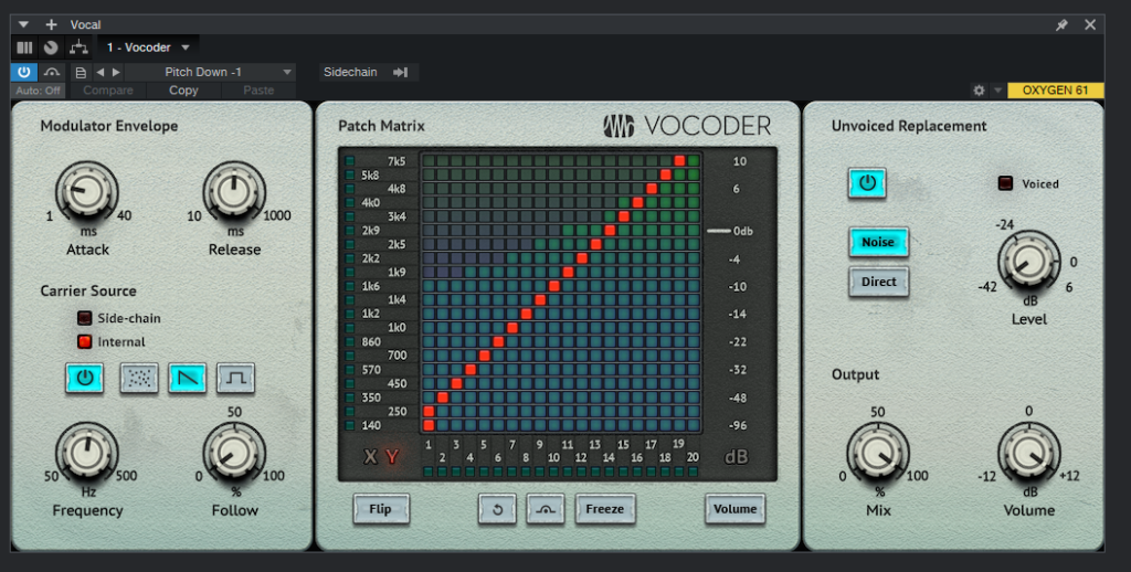 Vocoder in Studio One 6 3