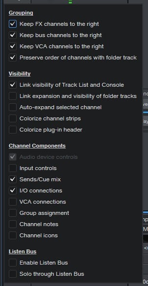 Channel Icons in Studio One 6.1