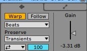 Normalizing Track Volume for Live Performance in Ableton