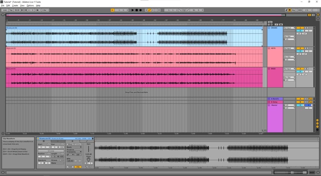 Normalizing Track Volume for Live Performance in Ableton