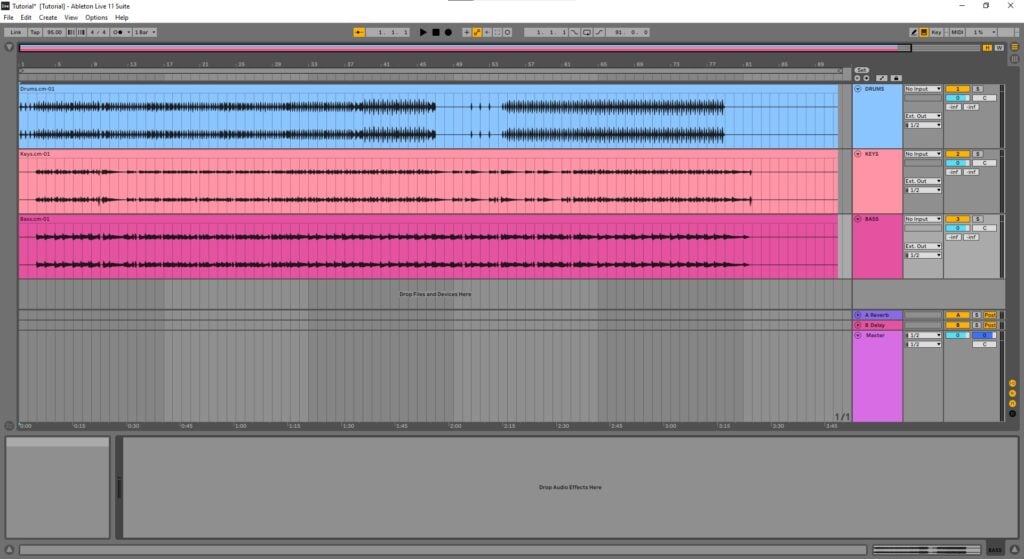 Normalizing Track Volume for Live Performance in Ableton