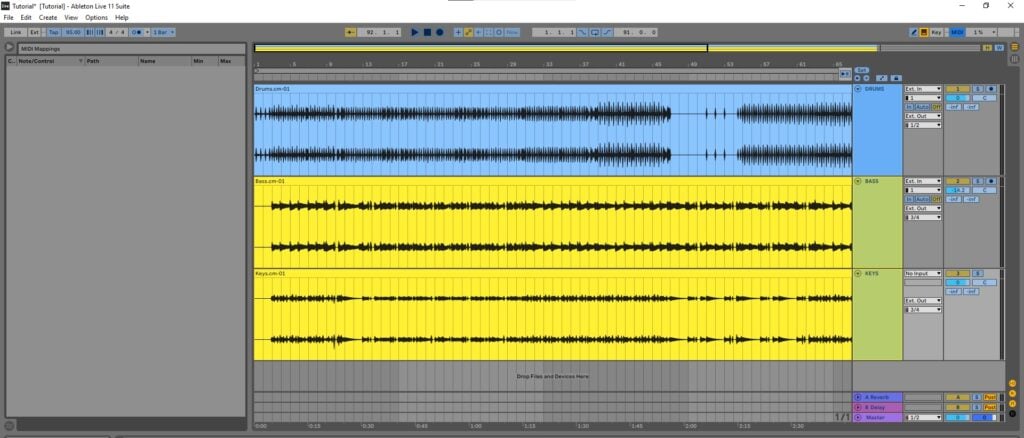 Mapping MIDI controller parameters for Live Performance in Ableton