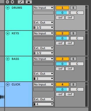 Rendered Click in Ableton