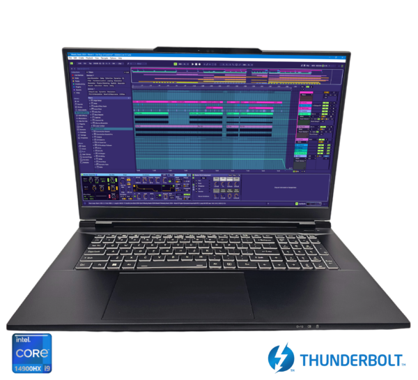MC Mobile X Pro Open front - with Ableton and TBT and Intel logos