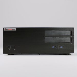 PCAudioLabs Rok Box Slate AV rackmount - no rack ears - front copy