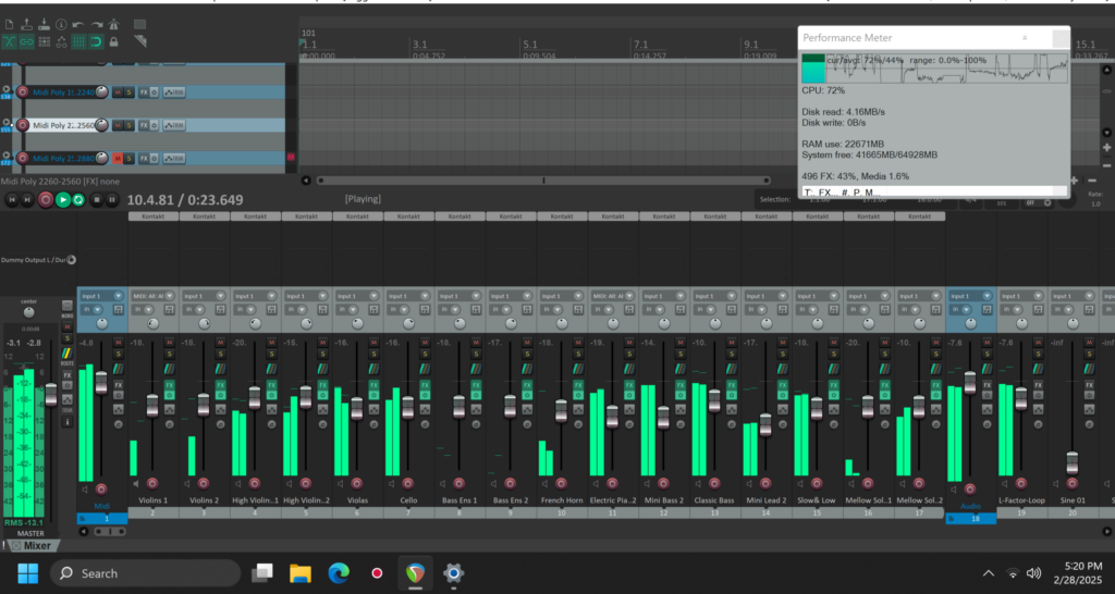 PCAudioLabs Pro Audio CPU Benchmarks and Comparisons 1