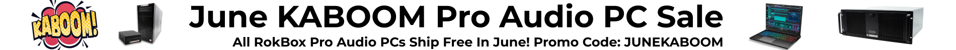June KABOOM 2026 sale banner