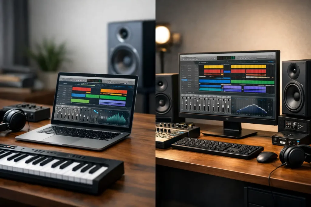 DAW Laptop Versus Desktop: Which Fits?